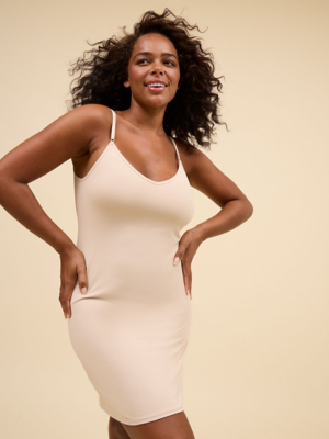Nude Cooling Slip Dress | Lingerie | George at ASDA