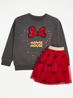 Asda Outlet Asda Childrens Hoodies Christmas Jumper Mickey Mouse