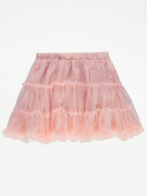 Pink Sparkly Ruffle Tutu | Kids | George at ASDA