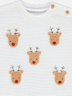 Just Essentials Asda Reindeer Jumper Christmas Jumpers Women's, Men's Kids'  Xmas Jumpers Tu
