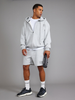 Gym Locker Light Grey Jogger Shorts | Men | George at ASDA