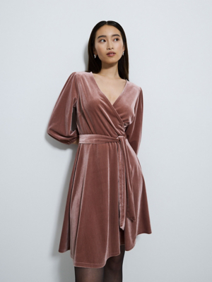 asda velvet dress