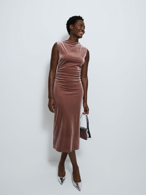 asda velvet dress