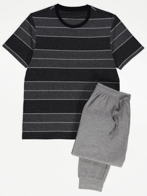 Silk Pajamas Mens Short Sleeve Pyjamas Set Short Sleeve Jersey PJ