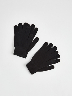 Black Touch Screen Gloves Pack
