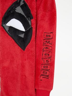 Marvel Deadpool Sword Felpa con Cappuccio, Unisex per Adulti, Blu Reale, S