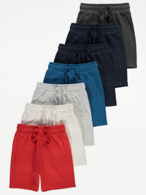 Boys Shorts Size 10-12 Boys' Cotton Jersey Shorts 3-Pack (100