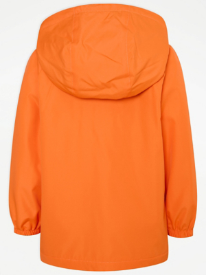 Orange Tiger Pocket Fleece Lined Lightweight Jacket