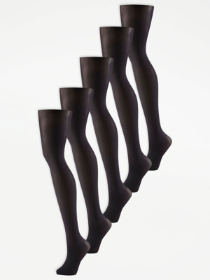 Thick black tights asda outlet