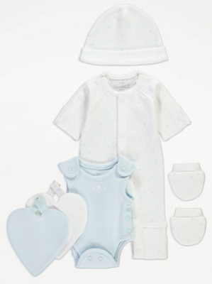 Star Premature Baby Starter Pack Piece Set Baby George at ASDA