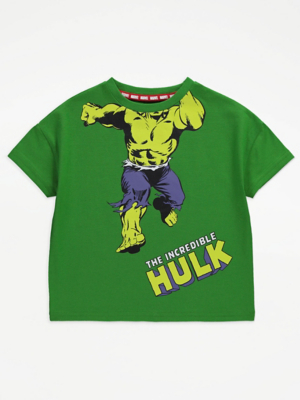 Hulk T Shirt Adult Green