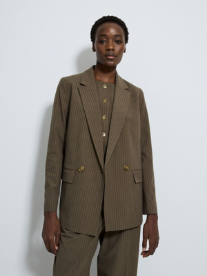 AMATERAS sideline blazer jacket / カーキ AMATERAS sideline blazer 