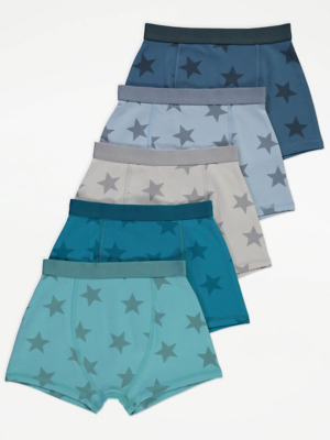 Star Trunks 5 Pack | Kids | George at ASDA