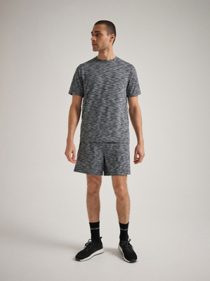 Gym Locker Grey Space Dye Shorts | Men | George at ASDA
