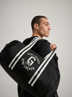 Gym Locker Black Gym Holdall | Men | George at ASDA