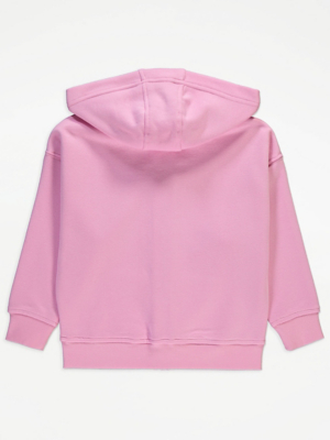 Pink Zip Up Hoodie