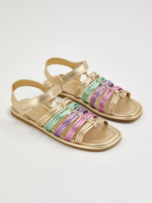 Gold Sandals Asda Kids Sandals Girls Gold Shoes Size Sale