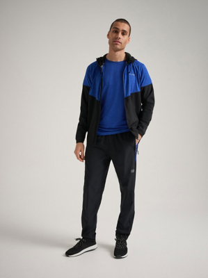Gym Locker Black Contrast Space Dye Joggers | Men | George at ASDA