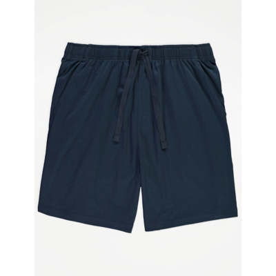 George Navy Lounge Shorts - Blue
