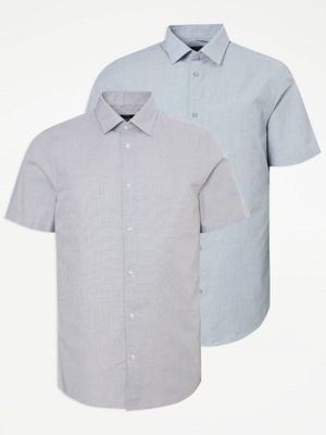 mens dress shirts 60 cotton 40 polyester MEN'S 60% COTTON 40% POLYESTER SHORT SLEEVE SHIRT BUTTON DOWN DESIGN SG02BS