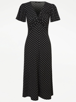 pale blue shirt dress Midi Tee NELLIE MINI DRESS BLACK collection: weekend getaway That blue and white Length:50