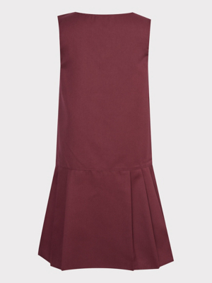 Navy Drop Waist Pleated Girls School Pinafore Dress 2 Pack | School |  George at ASDA