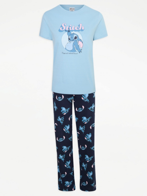 Pyjama Set Asda George Womens Pjs Stitch Asda George Disney