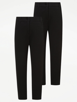 Pantalon chino large - Bleu foncé - ENFANT | H&M FR