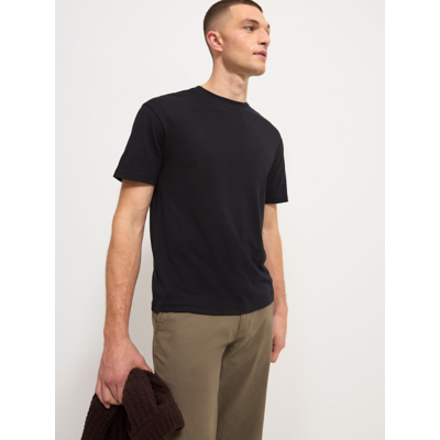 George Black Basic Crew Neck Short Sleeve Relaxed Fit T-Shirt