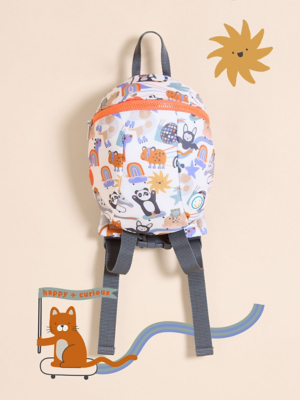 Little Angels Cool Animals Bag with Reins Kids George at ASDA