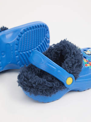Bluey Fleece Lined Clogs Kids George at ASDA