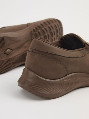 Chocolate Brown Slip On Shoes | Men | George at ASDA