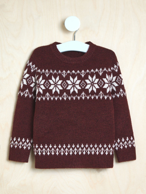 Pull Polaire Noël George (Asda) - Motif Renne Pour Fille 3-6 Mois - Neuf Avec étiquette