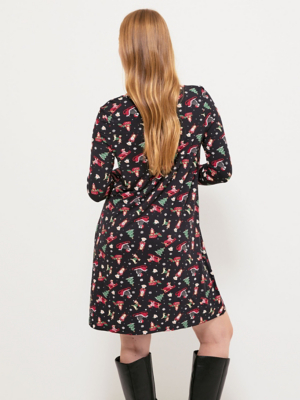knee length dresses for ladies Jingle Bell Dress – Ruchika Lath Label main image 0