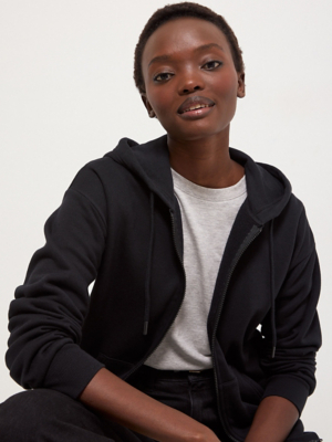 95Black Colour Block Phoenix Fleece Quarter Zip Jumper | Women
