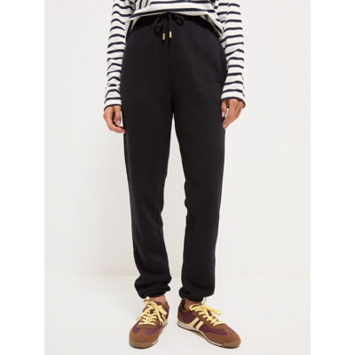 George Black Full Length Cuffed Soft Jersey Joggers