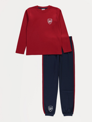 Arsenal Football Club Red Long Sleeve Pyjamas | Kids | George at ASDA