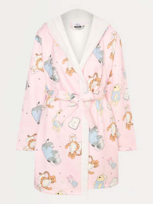 Disney Winnie The Pooh Pink Dressing Gown | Lingerie | George at ASDA