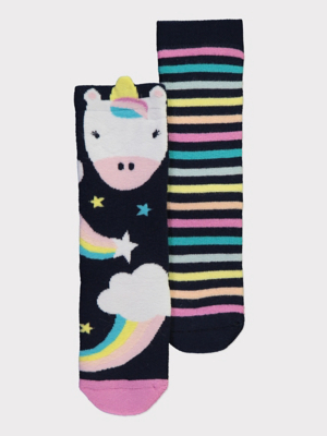 Unicorn Welly Socks Pack