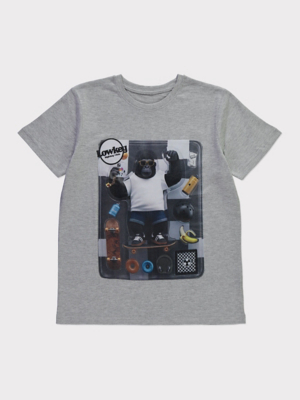 Grey Gorilla Graphic T-Shirt