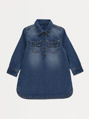 asda george denim dress Dark Wash Long Sleeve | Kids Size:lrg Champagne Bridesmaid Dress Matte dreamy floral midi dress Ladies dresses