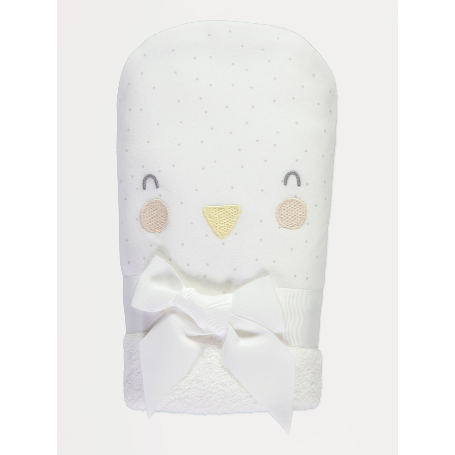 George White Chick Cotton Spotty Hooded Towel