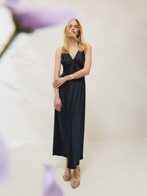 asda bridesmaid dress Yellow Chiffon Bridesmaid Dresses Modest Long Formal Gowns ARD2350 main image 0
