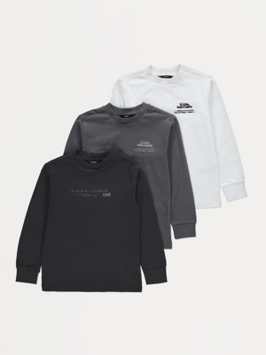 Kids Raglan Style T-Shirt Contrast Colour Red Top Girls Boys Age 5-13 Yrs