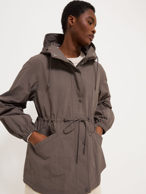 ジャケット・アウター EDWARDS Wool Trench Coat Taupe Taupe Shower Resistant Coat | Women | George at ASDA
