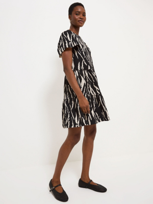 black and white polka dot maxi dress Yara Black and White Polka Dot Maxi Dress, XS