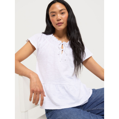 George White Tie Neck Slub Top - George from George at Asda | The UK ...