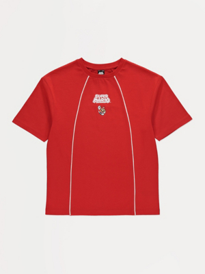 T-shirt George Garçon – Rouge, Coton, Taille 9-10 Ans, Imprimé Oakland