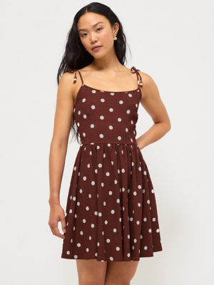old navy brown polka dot dress Nellie Maxi Dress | Brown Polka Dot | Womens