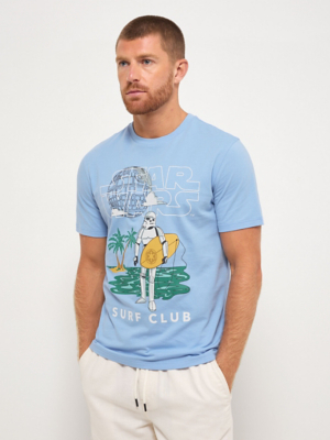 Star Wars Blue Surf T Shirt